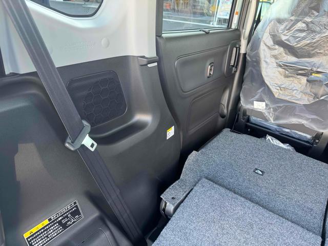 スペーシア ハイブリッドＸ　両側電動スライドドア　クリアランスソナー　オートライト　スマートキー　アイドリングストップ　電動格納ミラー　シートヒーター　ベンチシート　ＣＶＴ　盗難防止システム　ＡＢＳ　オットマン　エアコン（55枚目）