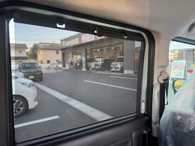 スペーシア ハイブリッドＸ　両側電動スライドドア　クリアランスソナー　オートライト　スマートキー　アイドリングストップ　電動格納ミラー　シートヒーター　ベンチシート　ＣＶＴ　盗難防止システム　ＡＢＳ　オットマン　エアコン（56枚目）