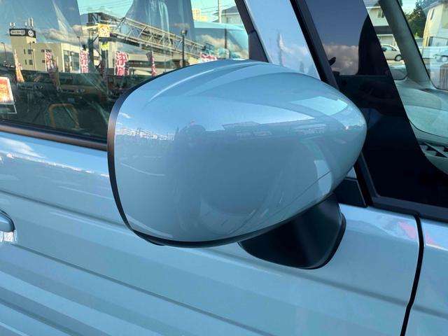 スペーシア ハイブリッドＸ　両側電動スライドドア　クリアランスソナー　オートライト　スマートキー　アイドリングストップ　電動格納ミラー　シートヒーター　ベンチシート　ＣＶＴ　盗難防止システム　ＡＢＳ　オットマン　エアコン（57枚目）