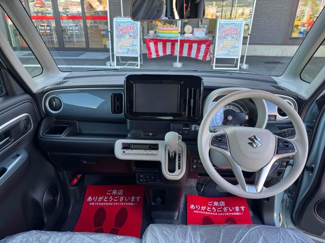 ワゴンRスマイル ハイブリッドX 両側電動スライドドア クリアランスソナー オートクルーズコントロール レーンアシスト オートライト スマートキー アイドリングストップ 電動格納ミラー シートヒーター ベンチシート CVT ESC(2枚目)