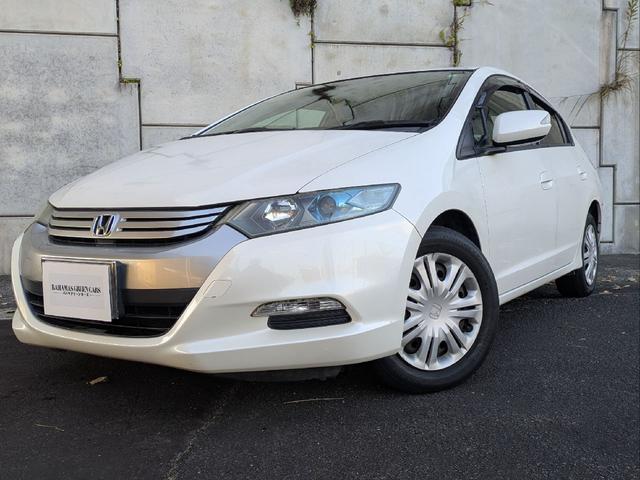 インサイト Ｌ　車検令和９年７月／タイヤ４本新品交換／キーレス／純正ＨＤＤナビ／ＨＩＤライト／バックカメラ／ＥＴＣ／本革巻きステアリング／ステアリモコン／タイミングチェーン／禁煙車／取説／スペアキー／保証書／記録簿／（7枚目）