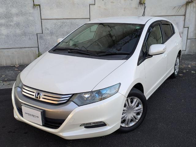 インサイト Ｌ　車検令和９年７月／タイヤ４本新品交換／キーレス／純正ＨＤＤナビ／ＨＩＤライト／バックカメラ／ＥＴＣ／本革巻きステアリング／ステアリモコン／タイミングチェーン／禁煙車／取説／スペアキー／保証書／記録簿／（8枚目）