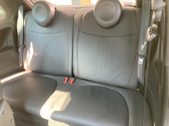 アバルト５９５ コンペティツィオーネ　ディーラー　右ハンドル　禁煙車　キーレス　アルミホイール（34枚目）