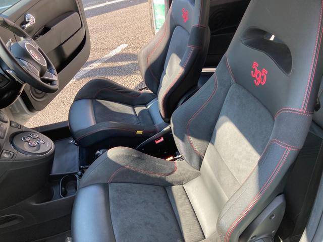 アバルト５９５ コンペティツィオーネ　ディーラー　右ハンドル　禁煙車　キーレス　アルミホイール（38枚目）