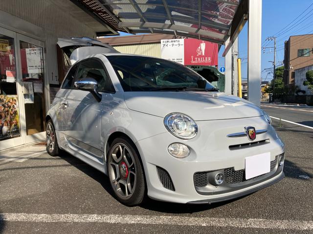 アバルト５９５ コンペティツィオーネ　ディーラー　右ハンドル　禁煙車　キーレス　アルミホイール（40枚目）