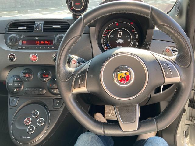 アバルト５９５ コンペティツィオーネ　ディーラー　右ハンドル　禁煙車　キーレス　アルミホイール（47枚目）