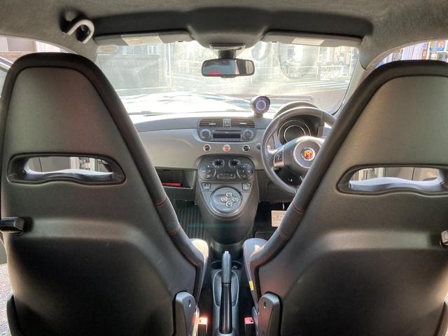 アバルト５９５ コンペティツィオーネ　ディーラー　右ハンドル　禁煙車　キーレス　アルミホイール（55枚目）