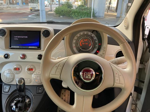 ５００Ｃ ツインエア　ラウンジ　ナビゲーションシステムＡＳＳＯ　ＩＮＴＥＲＮＡＴＩＯＮＡＬ　エアクリ（11枚目）