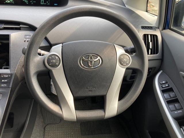 プリウス Ｓ　リフトアップ／ＡＴタイヤ／ＴＨＵＬＥベースキャリア／ルーフラック／バグガード／ＵＳヘッドライト（風ｗ）／スマートキー／プッシュスタート／純正バイザー／フロアマット／ＬＥＤライト（37枚目）