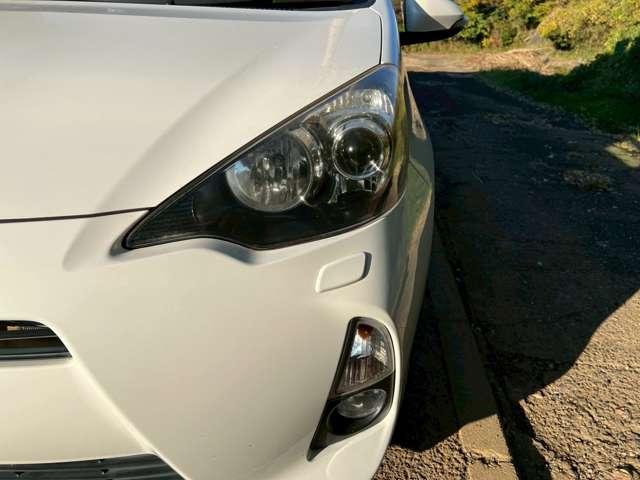 アクア G 8万K台/パールホワイト/純正ナビゲーション/地デジTV/Bluetooth/キーレスエントリー/シートヒーター/ETC/HIDライト/電動格納ミラー/修復歴無/純正フロアマット/純正サイドバイザー(15枚目)