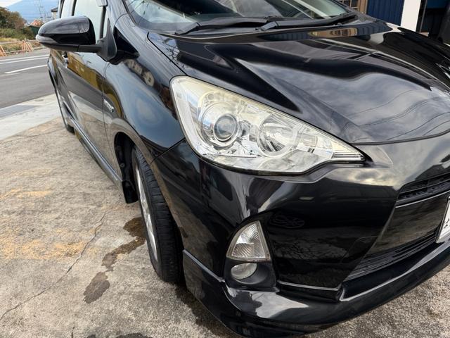 アクア Ｇブラックソフトレザーセレクション　禁煙車　専用シート　フルエアロ　純正ナビ　バックカメラ　Ｂｌｕｅｔｏｏｔｈ接続　前席シートヒーター　前後ドラレコ　ＥＴＣ　スマートキー×２個　１年保証付（26枚目）