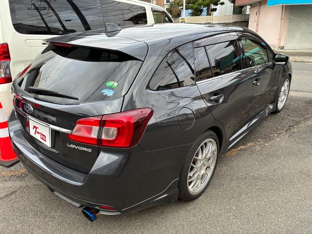 レヴォーグ 2.0GT-Sアイサイト BBS19インチアルミ ナビTV 純正エンジンスターター 柿本マフラー ドライブレコーダー ETC 純正アルミスタッドレスタイヤ付 スペアキー キーフリー プッシュスタート(6枚目)