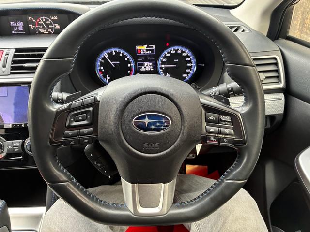 レヴォーグ 2.0GT-Sアイサイト BBS19インチアルミ ナビTV 純正エンジンスターター 柿本マフラー ドライブレコーダー ETC 純正アルミスタッドレスタイヤ付 スペアキー キーフリー プッシュスタート(23枚目)