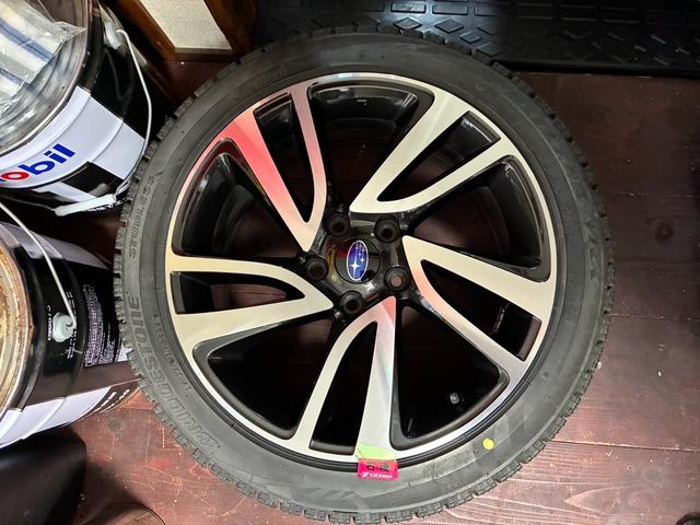 レヴォーグ 2.0GT-Sアイサイト BBS19インチアルミ ナビTV 純正エンジンスターター 柿本マフラー ドライブレコーダー ETC 純正アルミスタッドレスタイヤ付 スペアキー キーフリー プッシュスタート(46枚目)