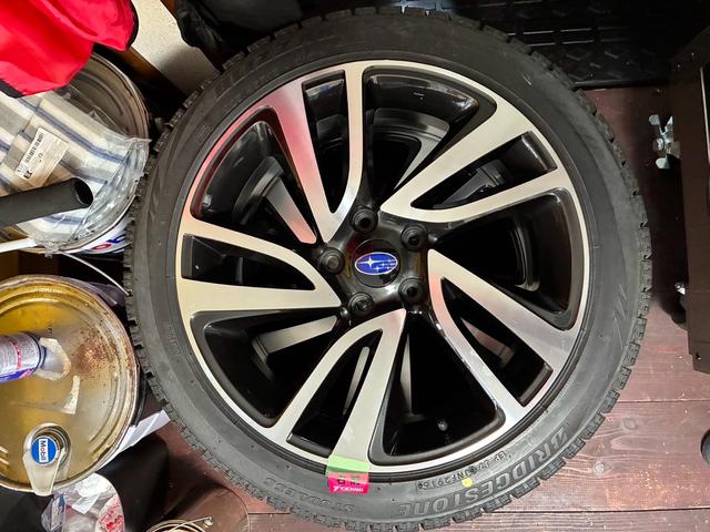 レヴォーグ 2.0GT-Sアイサイト BBS19インチアルミ ナビTV 純正エンジンスターター 柿本マフラー ドライブレコーダー ETC 純正アルミスタッドレスタイヤ付 スペアキー キーフリー プッシュスタート(47枚目)