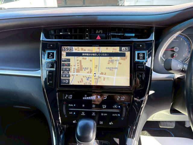 ハリアー プレミアム　スタイルモーヴ　特別仕様車　アルパインビッグＸナビ　パワーバックドア　ＬＥＤヘッドライト　ハーフレザー　パワーシート　バックカメラ　Ｂｌｕｅｔｏｏｔｈ　スマートキー　プッシュスタート　ＥＴＣ　純正１８インチアルミ（22枚目）