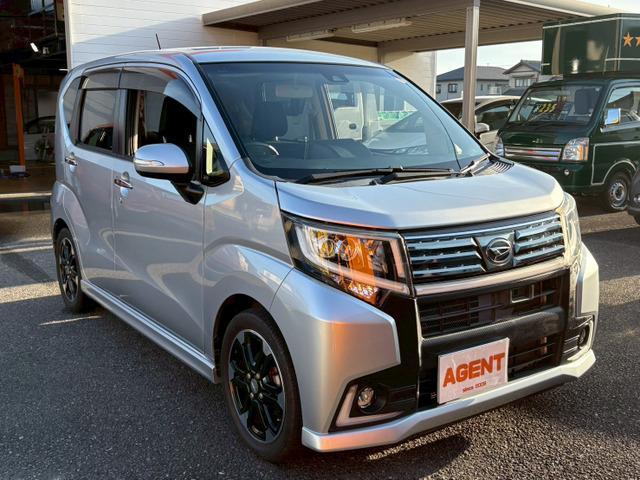 ムーヴ カスタム　ＲＳ　ハイパーＳＡＩＩ　９インチ純正ナビ　ＴＶ　ｂｌｕｅｔｏｏｈｔ　ＥＴＣ　ＬＥＤヘットライト　フォグランプ　横滑り防止機能　バックカメラ　ハーフレザーシート　オートライト　オートエアコン　スマートキーＸ２（9枚目）