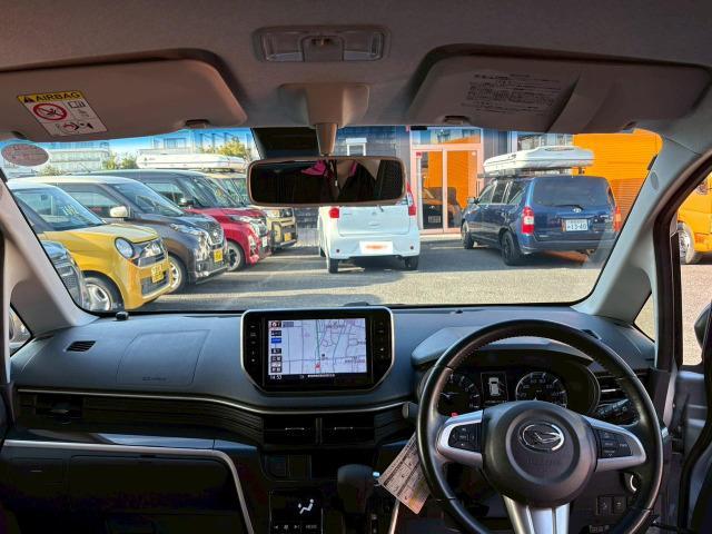 ムーヴ カスタム　ＲＳ　ハイパーＳＡＩＩ　９インチ純正ナビ　ＴＶ　ｂｌｕｅｔｏｏｈｔ　ＥＴＣ　ＬＥＤヘットライト　フォグランプ　横滑り防止機能　バックカメラ　ハーフレザーシート　オートライト　オートエアコン　スマートキーＸ２（20枚目）