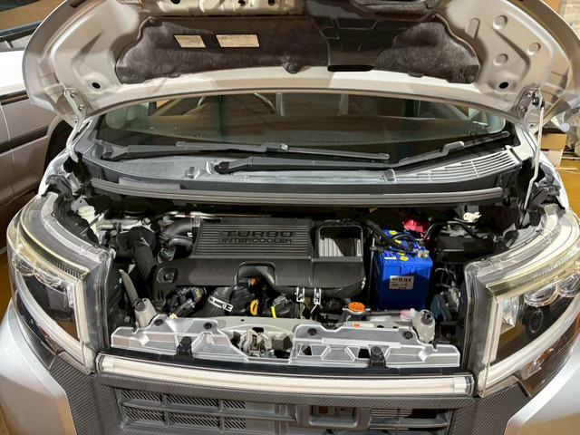 ムーヴ カスタム　ＲＳ　ハイパーＳＡＩＩ　９インチ純正ナビ　ＴＶ　ｂｌｕｅｔｏｏｈｔ　ＥＴＣ　ＬＥＤヘットライト　フォグランプ　横滑り防止機能　バックカメラ　ハーフレザーシート　オートライト　オートエアコン　スマートキーＸ２（59枚目）