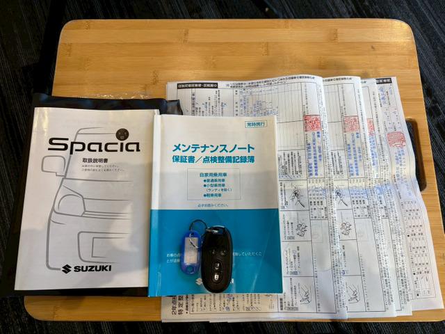 スペーシアカスタム ＴＳ　フルオートエアコン　ターボ車　オートライト　スマートキ－　フォグランプ　ＥＴＣ　衝突安全ボディ　ドラレコ前後（62枚目）