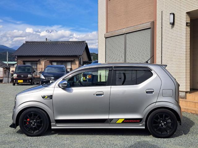 アルトワークス  ETC HID エアロ スマートキー 電動格納ミラー MT 盗難防止システム ABS ESC CD ローダウン アルミホイール 衝突安全ボディ エアコン パワーウィンドウ(45枚目)