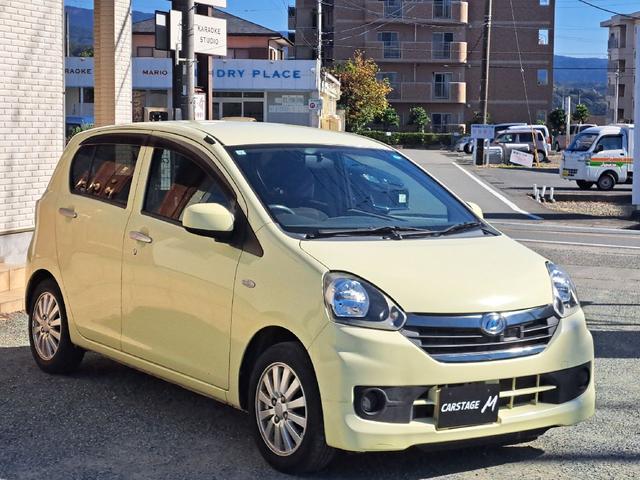 ミライース Ｘ　リミテッドＳＡ　衝突被害軽減システム　キーレスエントリー　アイドリングストップ　ＣＶＴ　盗難防止システム　ＡＢＳ　ＥＳＣ　ＣＤ　ミュージックプレイヤー接続可　アルミホイール　衝突安全ボディ　エアコン（3枚目）