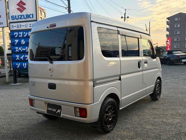 NV100クリッパーバン DX GLパッケージ 4WD 5速マニュアル クラッチ新品 マッドクロス14インチアルミ+オープンカントリーR/T ETC 両側スライドドア パワーウインド エアコン パワステ(5枚目)