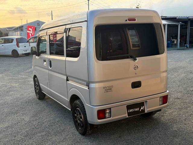 NV100クリッパーバン DX GLパッケージ 4WD 5速マニュアル クラッチ新品 マッドクロス14インチアルミ+オープンカントリーR/T ETC 両側スライドドア パワーウインド エアコン パワステ(7枚目)