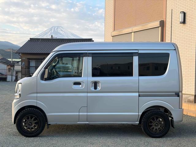 NV100クリッパーバン DX GLパッケージ 4WD 5速マニュアル クラッチ新品 マッドクロス14インチアルミ+オープンカントリーR/T ETC 両側スライドドア パワーウインド エアコン パワステ(8枚目)