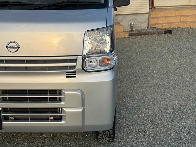 NV100クリッパーバン DX GLパッケージ 4WD 5速マニュアル クラッチ新品 マッドクロス14インチアルミ+オープンカントリーR/T ETC 両側スライドドア パワーウインド エアコン パワステ(10枚目)