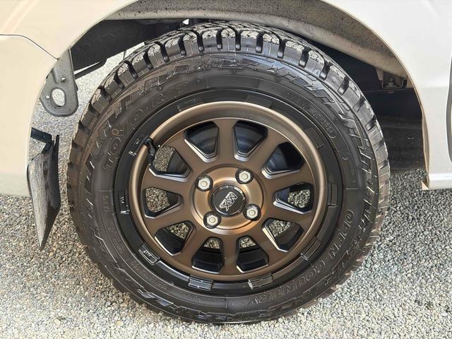 NV100クリッパーバン DX GLパッケージ 4WD 5速マニュアル クラッチ新品 マッドクロス14インチアルミ+オープンカントリーR/T ETC 両側スライドドア パワーウインド エアコン パワステ(20枚目)