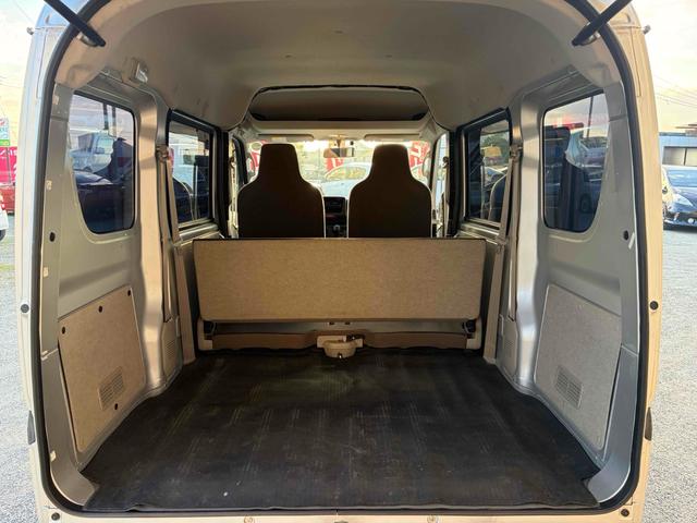 NV100クリッパーバン DX GLパッケージ 4WD 5速マニュアル クラッチ新品 マッドクロス14インチアルミ+オープンカントリーR/T ETC 両側スライドドア パワーウインド エアコン パワステ(40枚目)