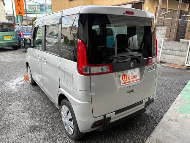 スペーシア 　６６０Ｅウィズ・車いす移動車・リアゲート付　４名　レーダーブレーキサポート　電動ウインチ（8枚目）