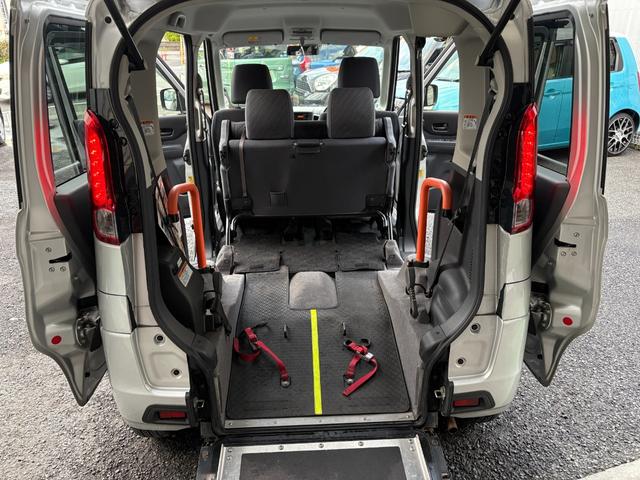 スペーシア 　６６０Ｅウィズ・車いす移動車・リアゲート付　４名　レーダーブレーキサポート　電動ウインチ（44枚目）