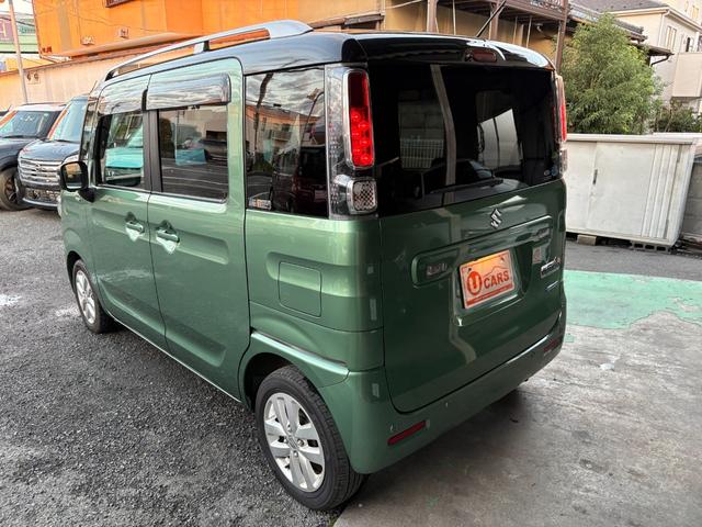スペーシア ハイブリッドＸ　８インチナビ　２トーンルーフパッケージ装着車　アップグレードパッケージ装着車　全方位モニター用カメラパッケージ装着車　片側側パワスラ　ドラレコ　ＥＴＣ　ヘッドアップディスプレイ　Ｄ席シートヒーター（8枚目）