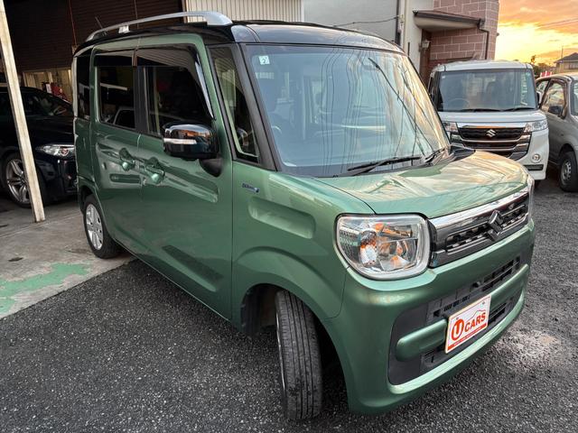 スペーシア ハイブリッドＸ　８インチナビ　２トーンルーフパッケージ装着車　アップグレードパッケージ装着車　全方位モニター用カメラパッケージ装着車　片側側パワスラ　ドラレコ　ＥＴＣ　ヘッドアップディスプレイ　Ｄ席シートヒーター（21枚目）
