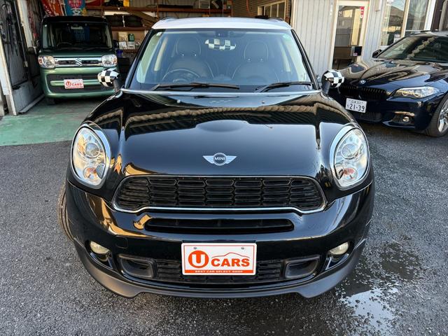 ＭＩＮＩ クーパーＳ　クロスオーバー　黒皮　シートヒーター　ＥＴＣ　ＪＣＷエアロ　ターボ　タイミングチェーン　ＨＩＤヘッドライト　オートライト　キーレス　プッシュスタート　ＡＵＸ　パドルシフト　ブロアモーター交換済　ベルト＆プーリー交換済（5枚目）