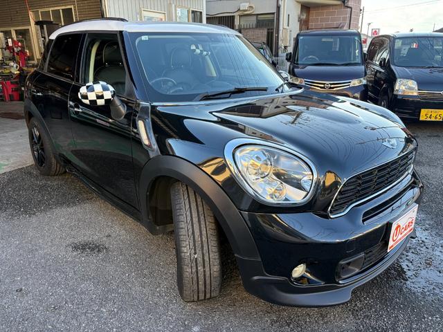 ＭＩＮＩ クーパーＳ　クロスオーバー　黒皮　シートヒーター　ＥＴＣ　ＪＣＷエアロ　ターボ　タイミングチェーン　ＨＩＤヘッドライト　オートライト　キーレス　プッシュスタート　ＡＵＸ　パドルシフト　ブロアモーター交換済　ベルト＆プーリー交換済（6枚目）