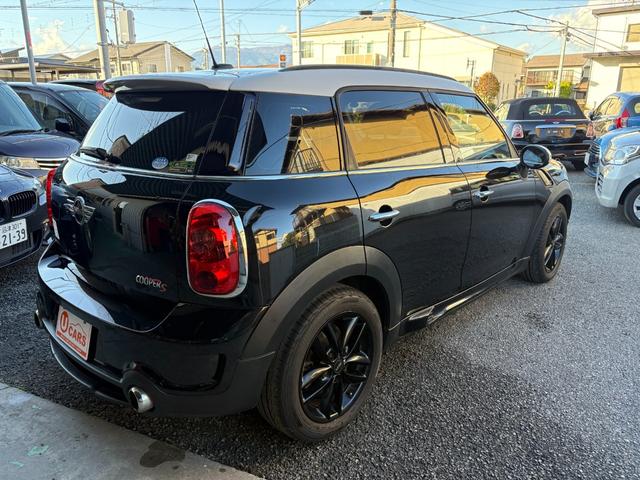 ＭＩＮＩ クーパーＳ　クロスオーバー　黒皮　シートヒーター　ＥＴＣ　ＪＣＷエアロ　ターボ　タイミングチェーン　ＨＩＤヘッドライト　オートライト　キーレス　プッシュスタート　ＡＵＸ　パドルシフト　ブロアモーター交換済　ベルト＆プーリー交換済（7枚目）