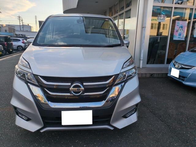 セレナ ハイウェイスター　Ｖセレクション　純正ＳＤナビ、フルセグＴＶ、アラウンドビューモニター、両側パワースライドドア、ＥＴＣ、ＬＥＤヘッドライト、インテリジェントキー×２、エマージェンシーブレーキ、ワンオーナー車！（2枚目）