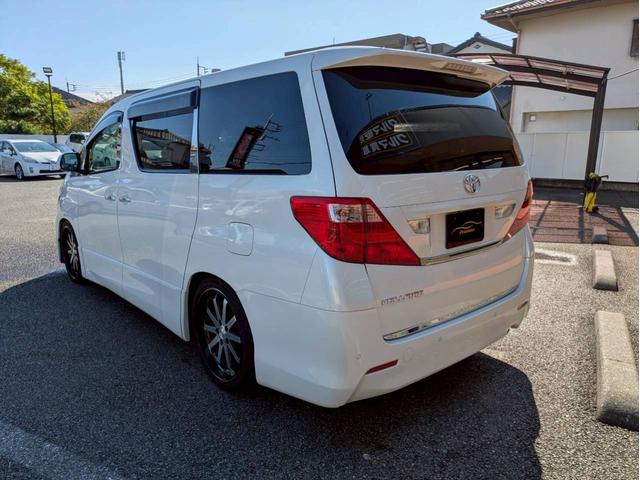 ヴェルファイア 2.4Z 純正ナビ フルセグTV フリップダウンモニター 両側電動パワースライドドア バックモニター 社外20AW 車高調 HIDヘッドライト ドライブレコーダー 社外グリル 後期テール クラッチオシートカバー(7枚目)