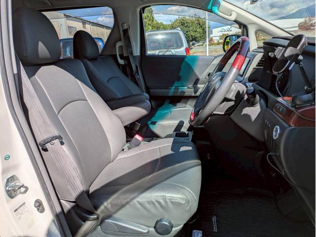 ヴェルファイア 2.4Z 純正ナビ フルセグTV フリップダウンモニター 両側電動パワースライドドア バックモニター 社外20AW 車高調 HIDヘッドライト ドライブレコーダー 社外グリル 後期テール クラッチオシートカバー(11枚目)