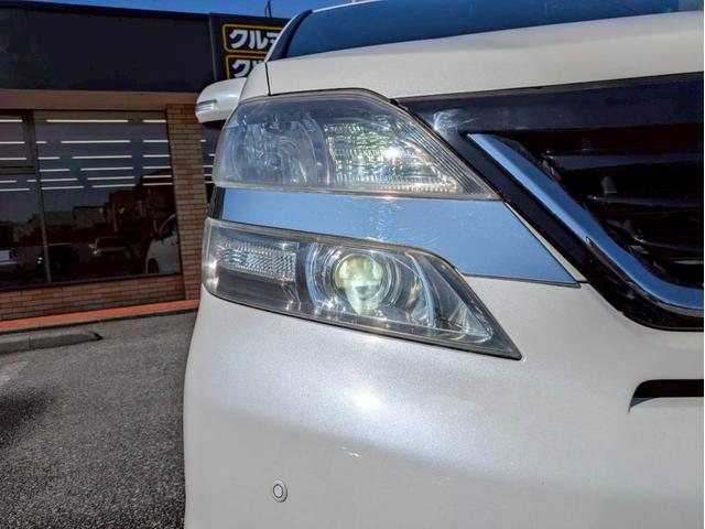 ヴェルファイア 2.4Z 純正ナビ フルセグTV フリップダウンモニター 両側電動パワースライドドア バックモニター 社外20AW 車高調 HIDヘッドライト ドライブレコーダー 社外グリル 後期テール クラッチオシートカバー(35枚目)