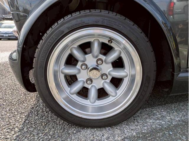 ＭＩＮＩ １．３　全塗装　社外エアクリ・マフラー・１３ＡＷ　オーバーフェンダー　追加メーター　ローダウン　シートカバー　ＥＴＣ　オルタネーター交換済み　ユーザー買取車禁煙車　社外スピーカー　社外エアロ（35枚目）