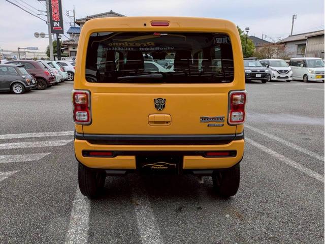 ハスラー ハイブリッドＧターボ　社外１５インチホイール　純正シートカバー　ＬＥＤヘッドライト　デュアルカメラセーフティサポート　レーダークルーズ　パドルシフト　オーディオ　ＥＴＣ　スマートキー２個　禁煙車　ドライブレコーダー（6枚目）