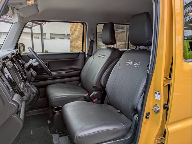 ハスラー ハイブリッドＧターボ　社外１５インチホイール　純正シートカバー　ＬＥＤヘッドライト　デュアルカメラセーフティサポート　レーダークルーズ　パドルシフト　オーディオ　ＥＴＣ　スマートキー２個　禁煙車　ドライブレコーダー（12枚目）