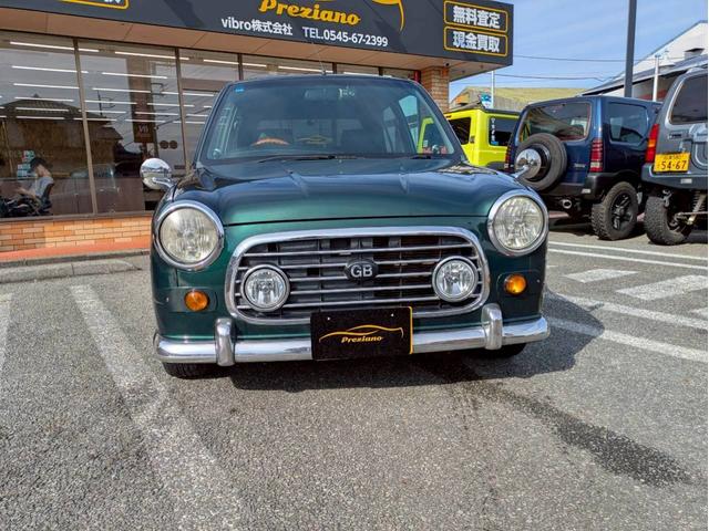 ミラジーノ ミニライトスペシャルターボ　社外ナビ　ＨＩＤヘッドライト　ローダウン　５速ミッション　社外スピーカー　ウッドコンビハンドル　フェンダーミラー　シートカバー　前後ドライブレコーダー　ＥＴＣ　ユーザー買取車　禁煙車（2枚目）