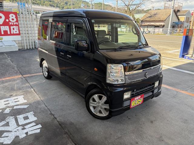 エブリイワゴン ＰＺターボスペシャル　ミラー型ドライブレコーダー　バックカメラ　両側電動スライドドア　ナビ　ＴＶ　キーレスエントリー　電動格納ミラー　ターボ　ＡＴ　盗難防止システム　ＡＢＳ　アルミホイール　衝突安全ボディ　エアコン（13枚目）