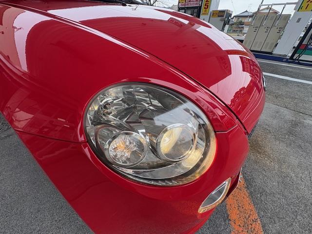 コペン アクティブトップ　電動オープン開閉可能　オープンカー　ナビ　ＴＶ　ＡＴ　キーレスエントリー　純正１５インチアルミホイール　ＣＤ　ＤＶＤ再生　エアコン　パワーステアリング　パワーウィンドウ　運転席エアバッグ（34枚目）