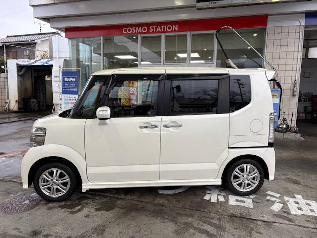 N-BOXカスタム G・Lパッケージ ワンオーナー ドライブレコーダー 両側スライド・片側電動 オートライト HID スマートキー アイドリングストップ 電動格納ミラー ベンチシート CVT 盗難防止システム ABS ESC(19枚目)